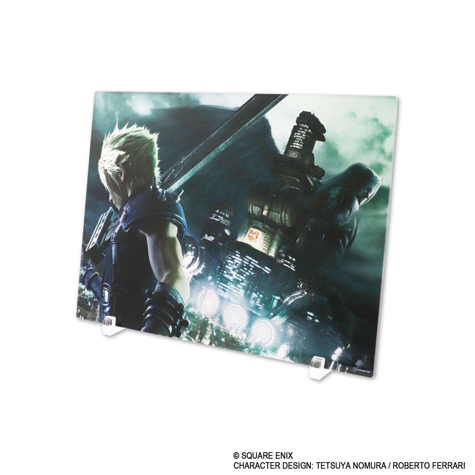 Acrylic Panel Cloud Strife & Sephiroth – Final Fantasy VII Remake – Square Enix