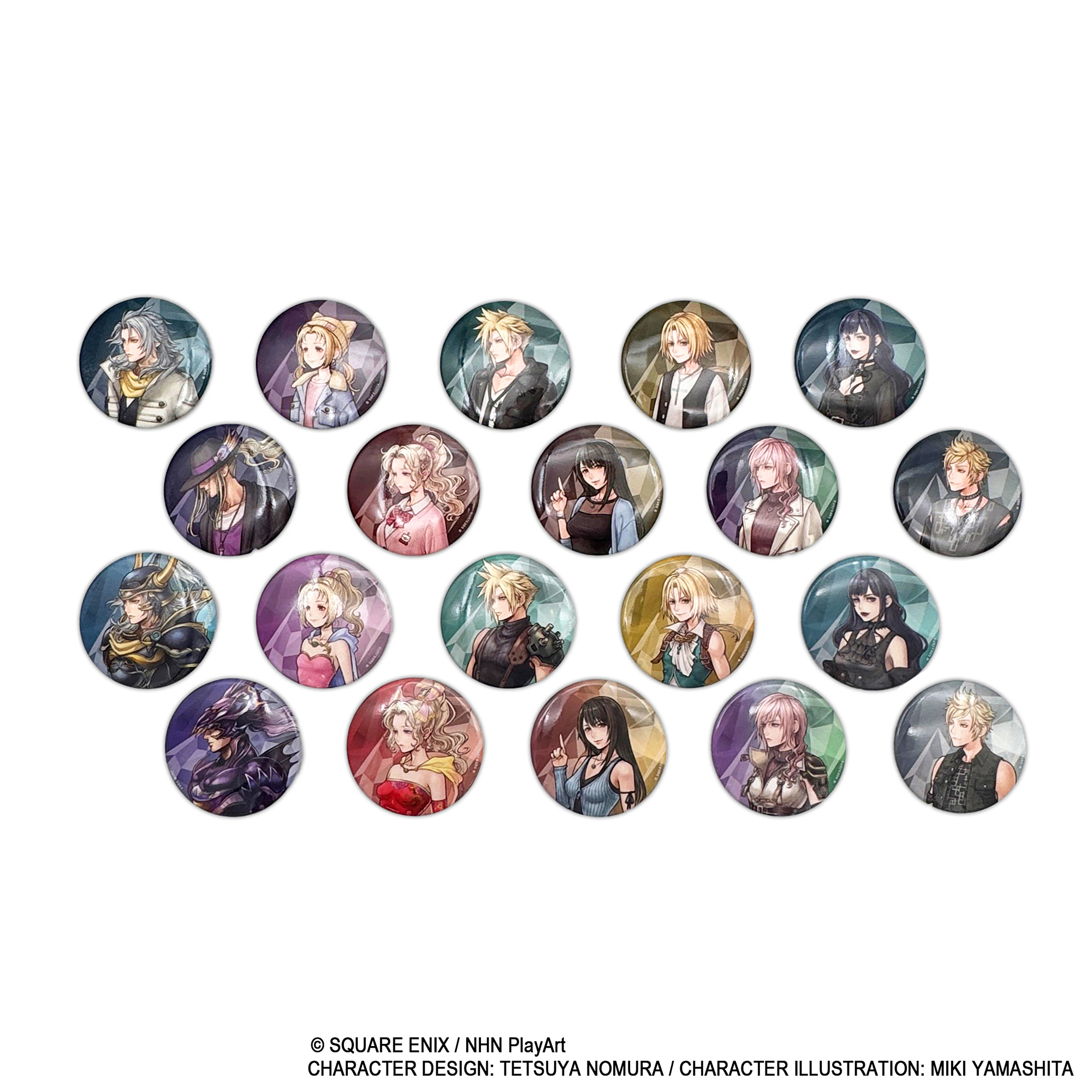 Can Badge Collection Vol. 1 – Dissidia Duellum Final Fantasy – Square Enix