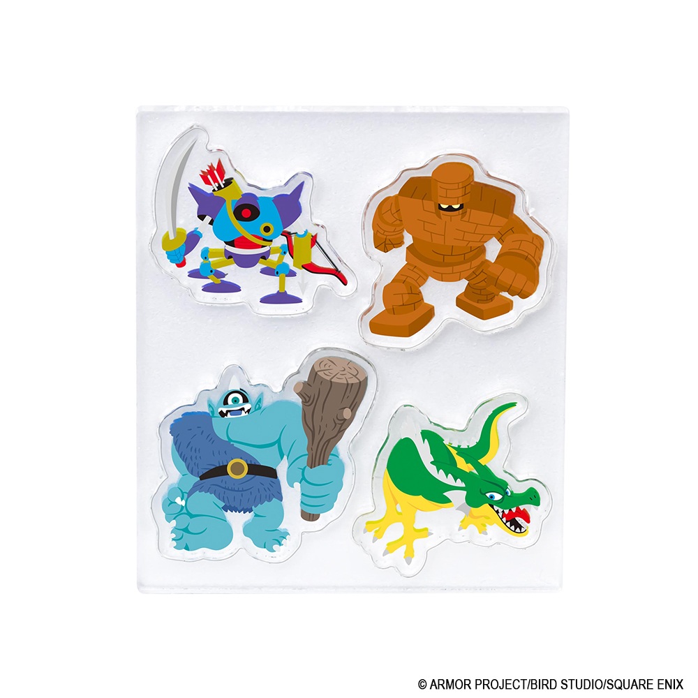 Dragon Quest Bungu Die-Cut Acrylic Sticker Monster Vol. 2 – Dragon Quest – Square Enix