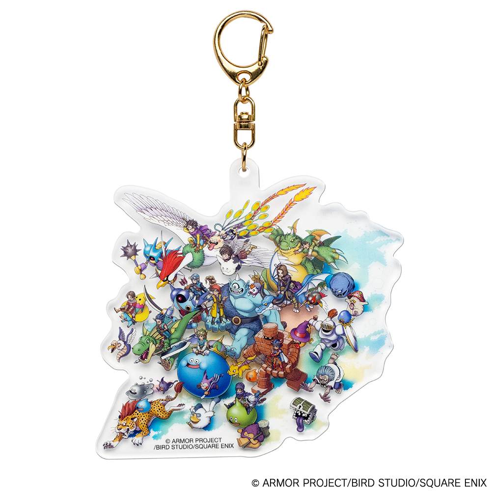 Acrylic Key Chain 40th Anniversary Ver. – Dragon Quest – Square Enix