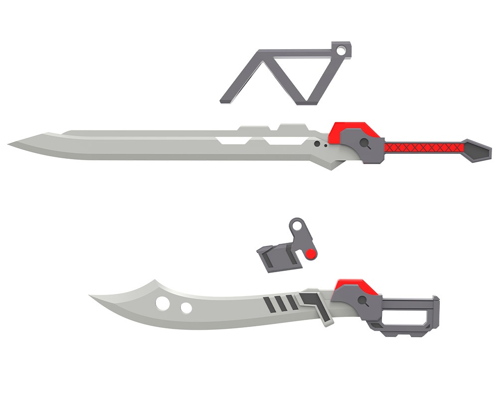 M.S.G Modeling Support Goods Weapon Unit 54 Customize Blade Set 02 – Kotobukiya