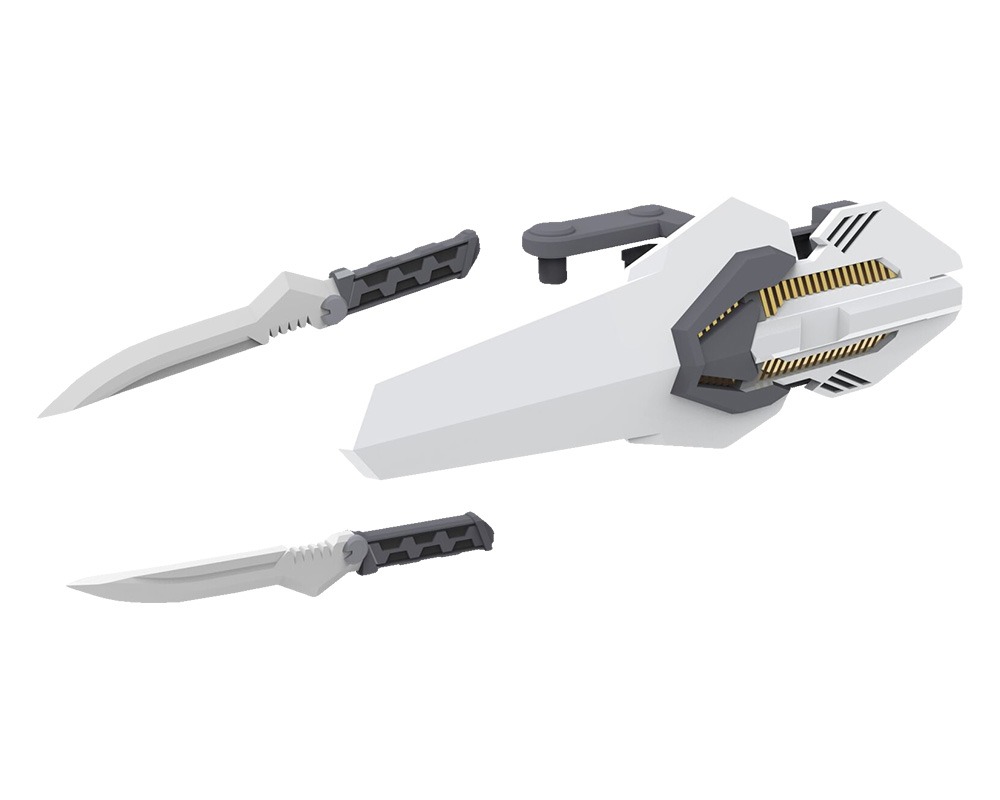 M.S.G Modeling Support Goods Weapon Unit 50 Composite Plate Unit 01 – Kotobukiya