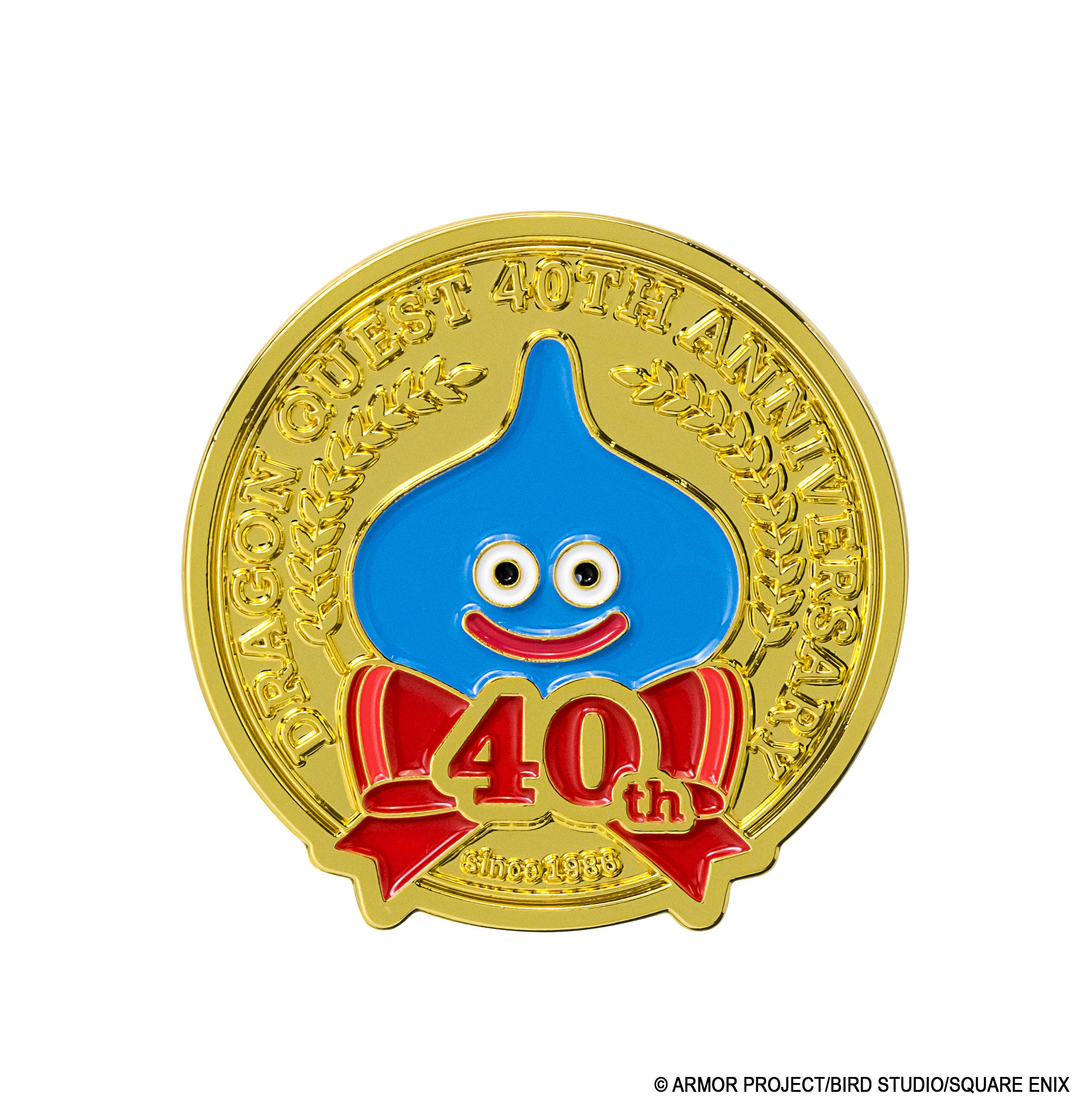40th Anniversary Pins – Dragon Quest – Square Enix