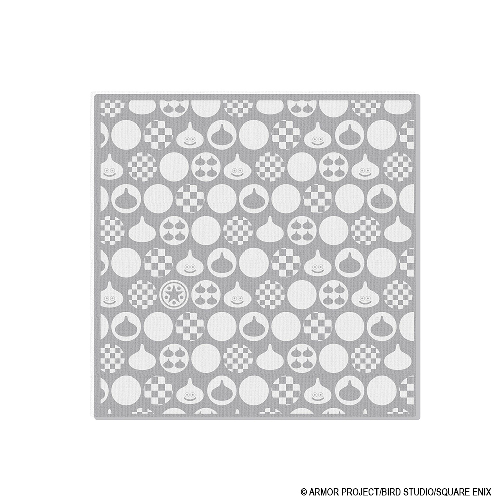 Smile Slime Japanese Series Gauze Handkerchief Gray – Dragon Quest – Square Enix