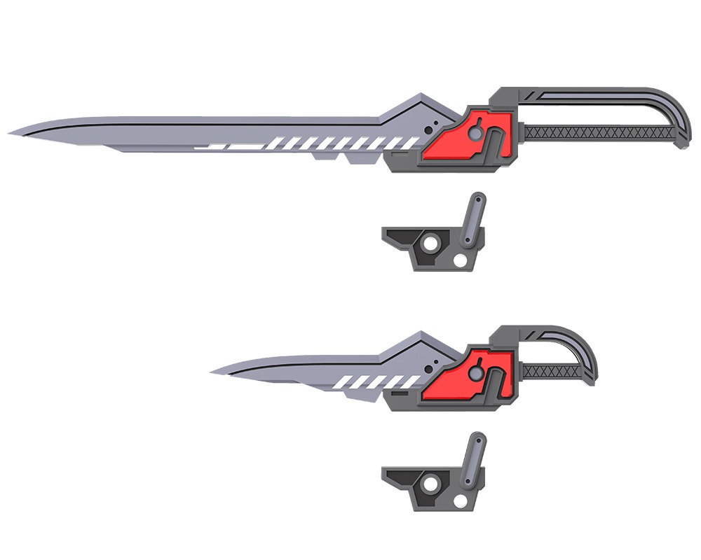 M.S.G Modeling Support Goods Weapon Unit 51 Customize Blade Set 01 – Kotobukiya