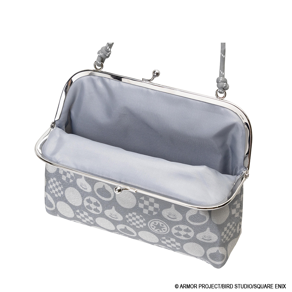 Smile Slime Japanese Series Gamaguchi Pochette Gray – Dragon Quest – Square Enix
