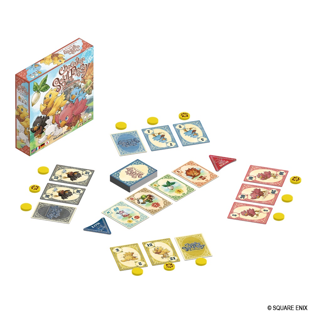 Chocobo’s Scout Frenzy The Board Game – Final Fantasy – Square Enix