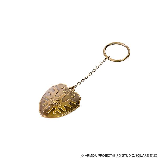 Metallic Item Key Chain Loto Shield – Dragon Quest – Square Enix