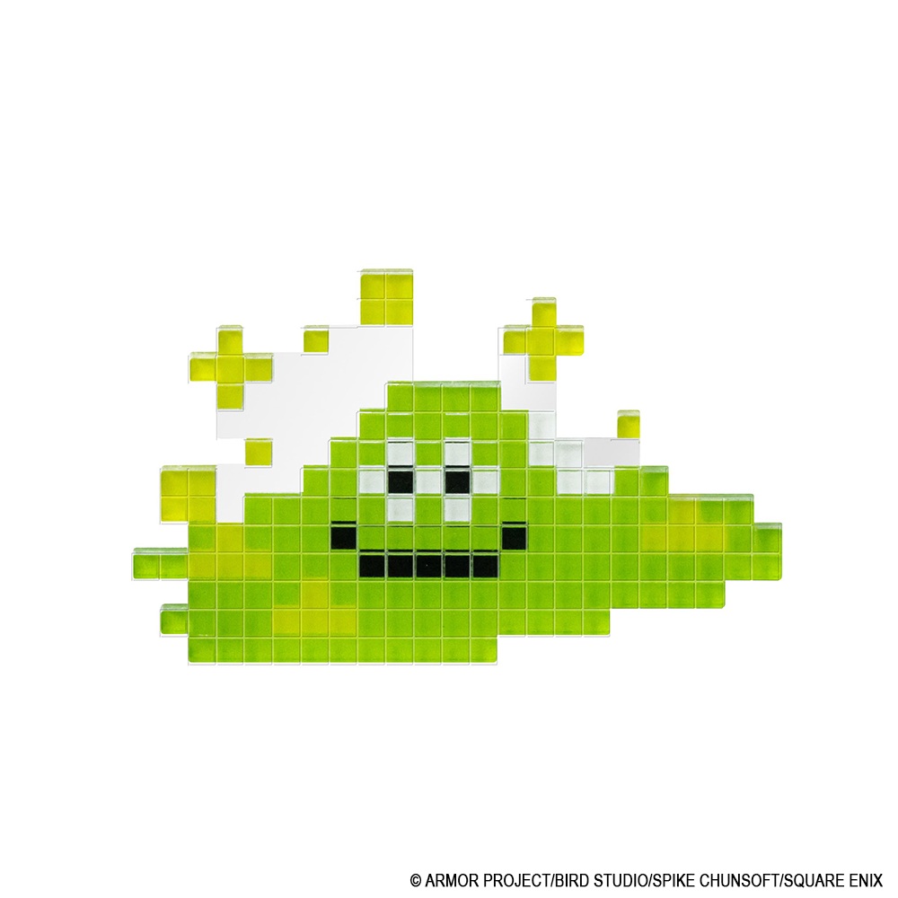 Dragon Quest Bungu Dot Acrylic Sticker Bubble Slime – Dragon Quest – Square Enix
