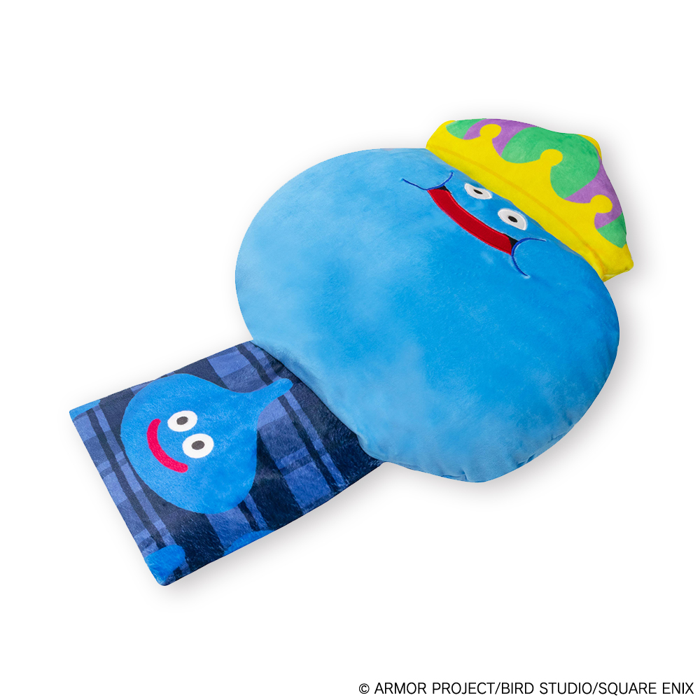 Smile Slime Cushion Blanket King Slime – Dragon Quest – Square Enix