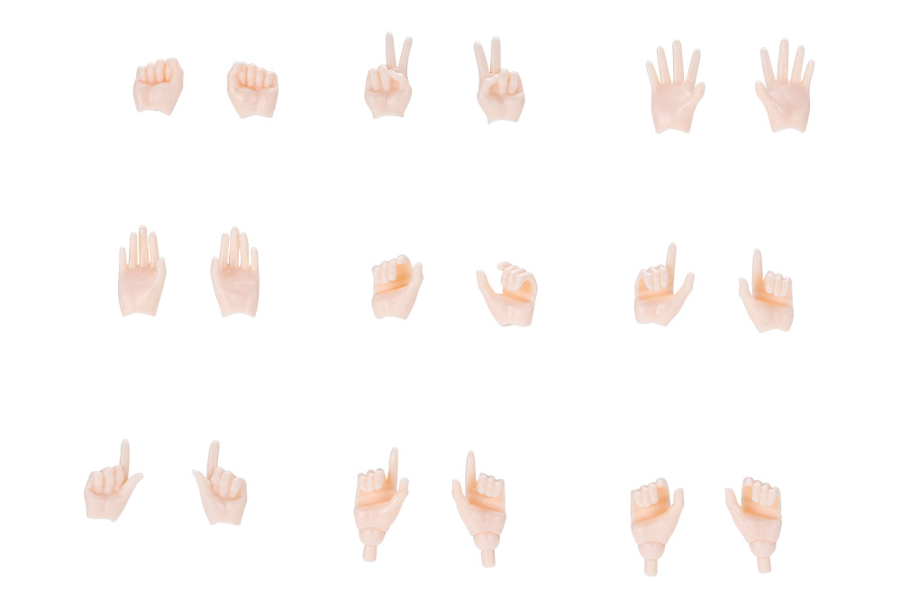 Megami Device M.S.G 09 Hand Set Skin Color C – Kotobukiya